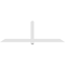 Ekena Millwork Eugene Architectural Grade PVC Gable Bracket, 84"W x 28"H x 2"D x 4"F, 8/12 Pitch GBP084X28X0204EUG00 - alternate 3